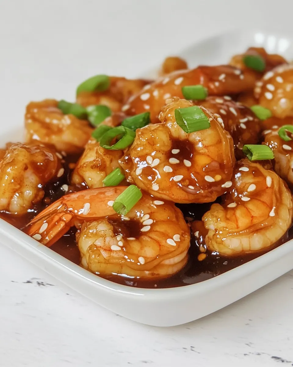 Savory Asian Garlic Shrimp recipe photo