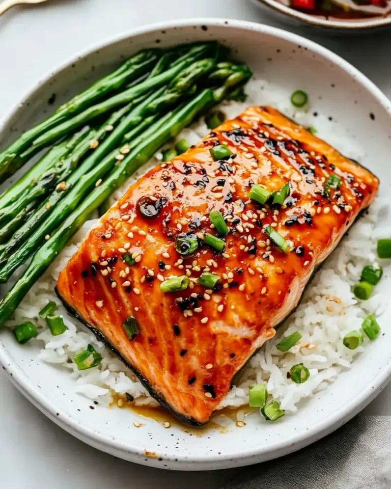 Homemade Asian Glazed Salmon photo