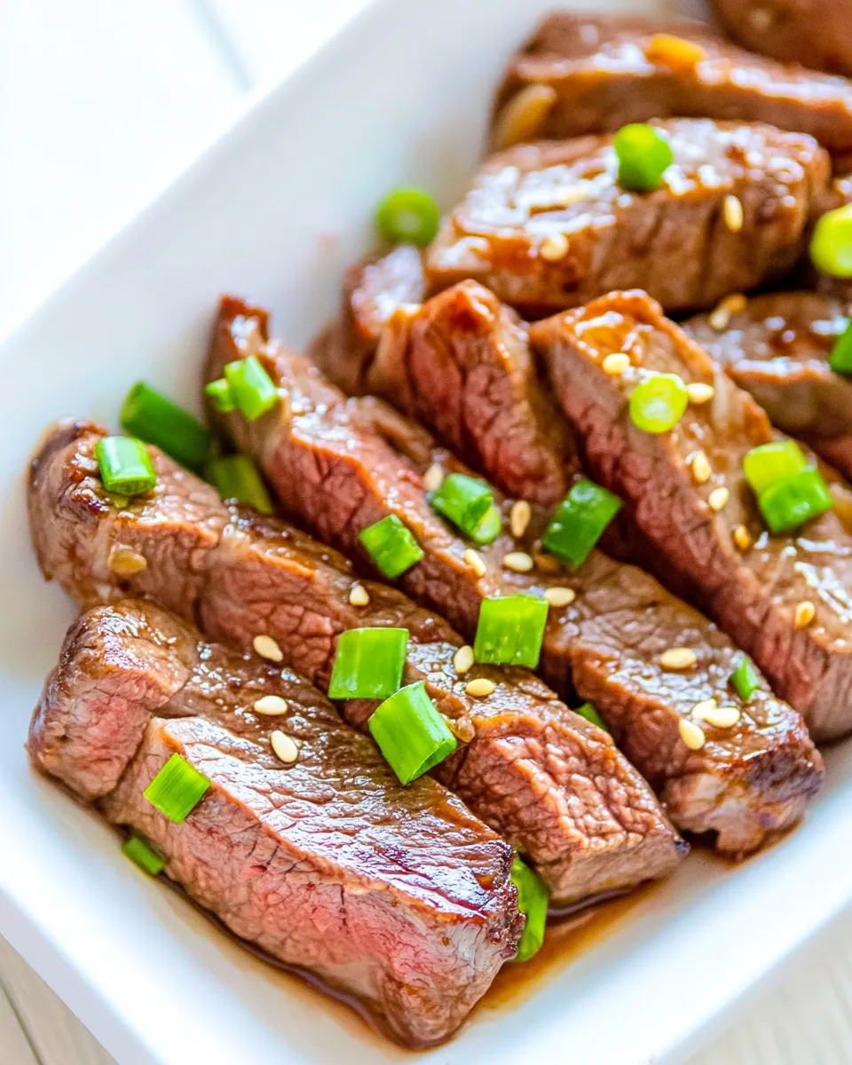 Homemade Asian Steak Marinade photo
