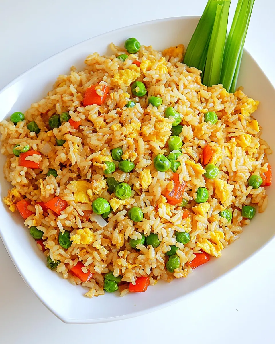 Savory Authentic Panda Express Fried Rice at Home shot
