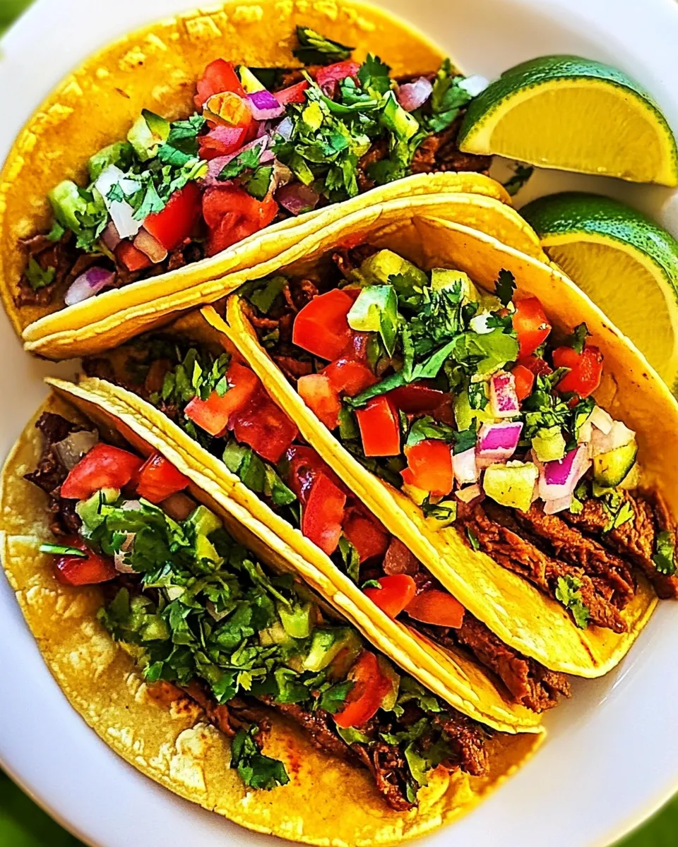 Homemade Authentic Tex-Mex Beef Tacos photo