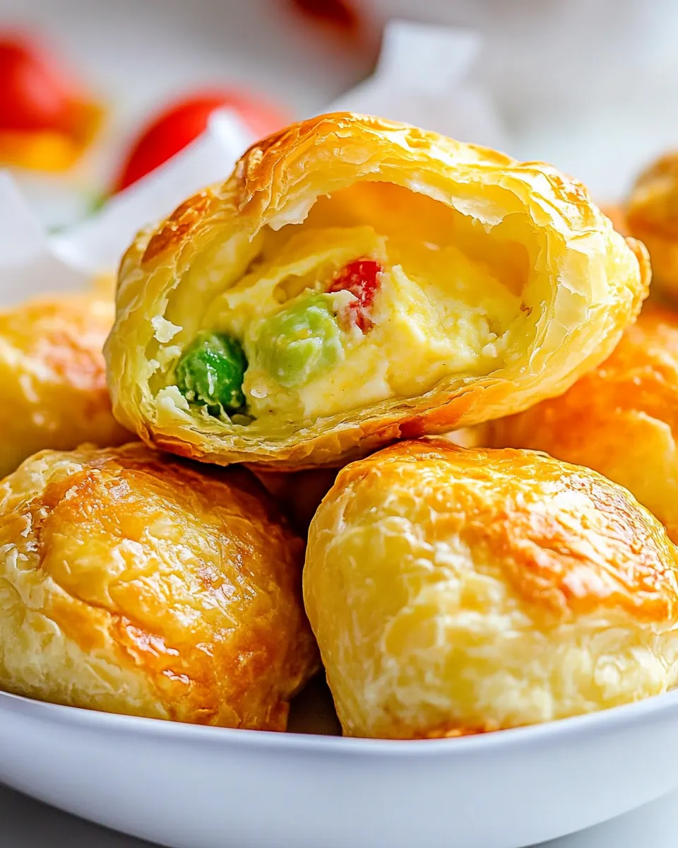 Easy Avocado Mozzarella Puffs photo