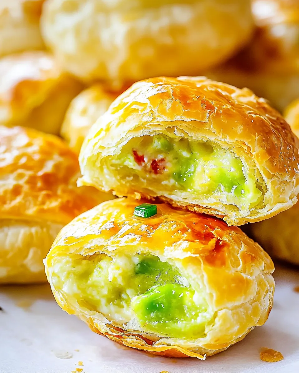 Delicious Avocado Mozzarella Puffs image