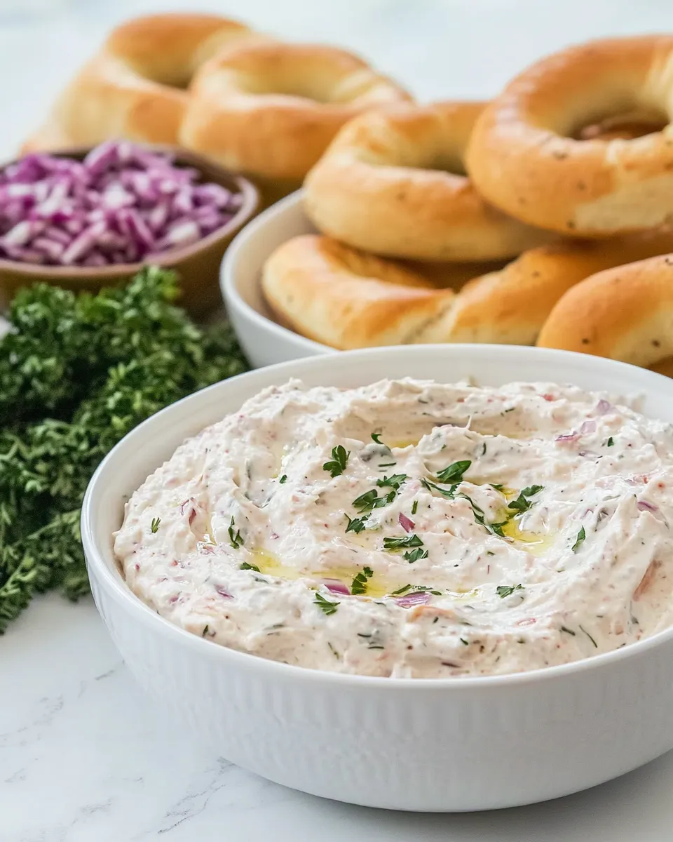 Easy Bagel Dip recipe photo