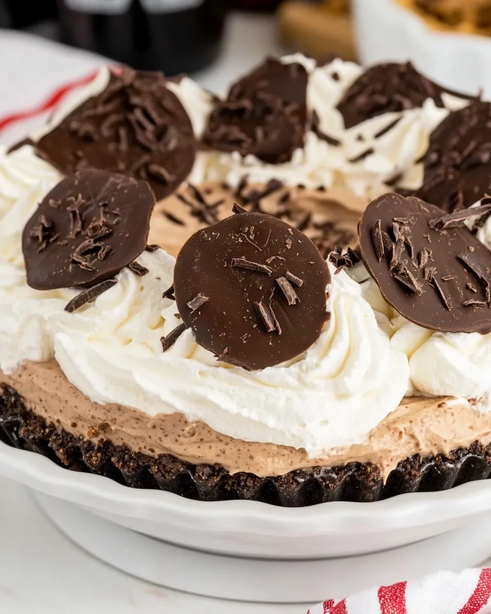 Classic Baileys Chocolate Cream Pie image