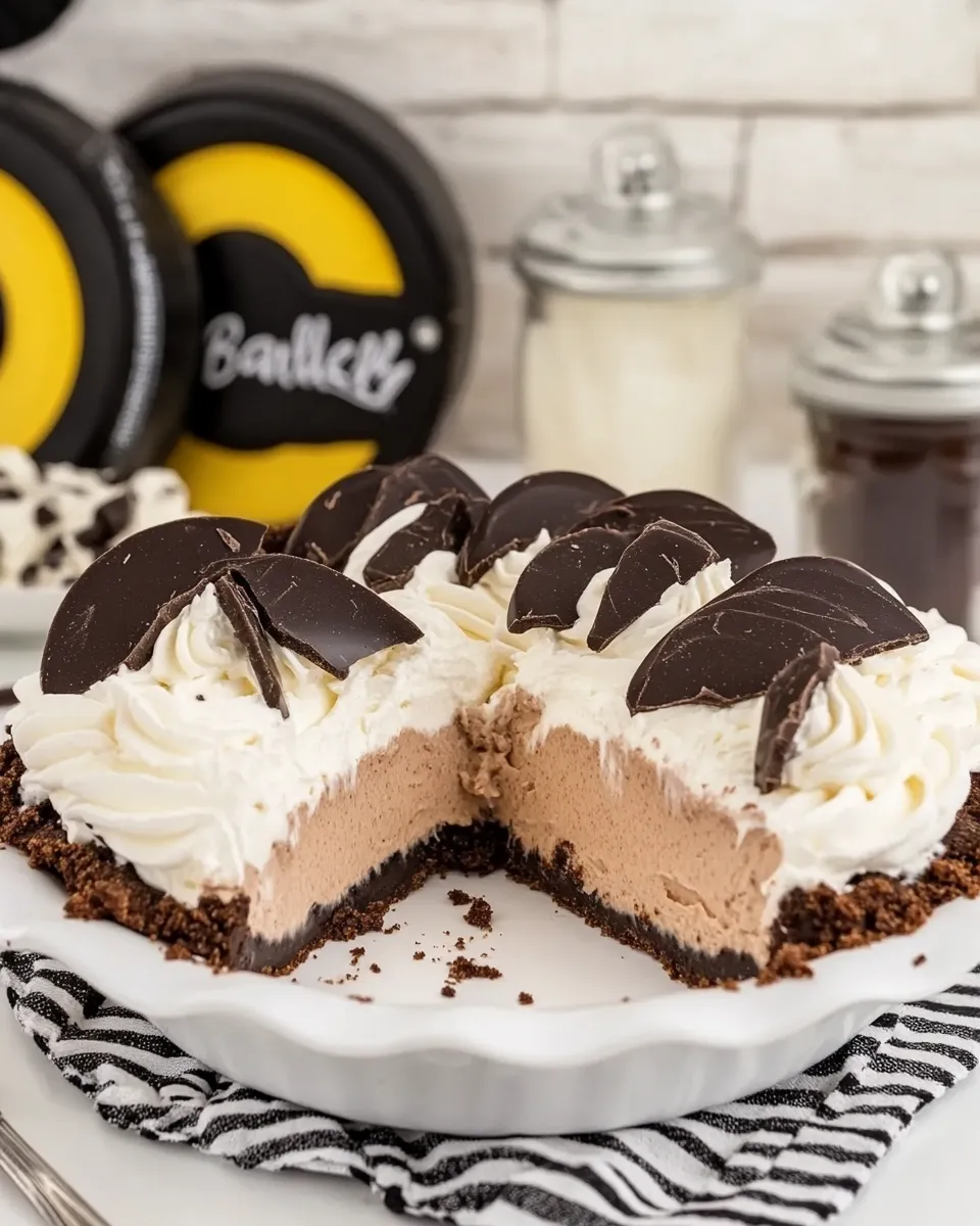 Easy Baileys Chocolate Cream Pie recipe photo