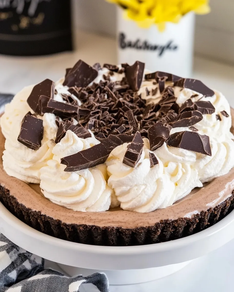 Delicious Baileys Chocolate Cream Pie shot