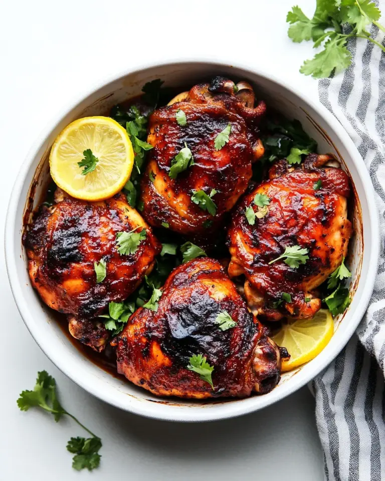 Homemade Baked Boneless Chicken Thighs photo