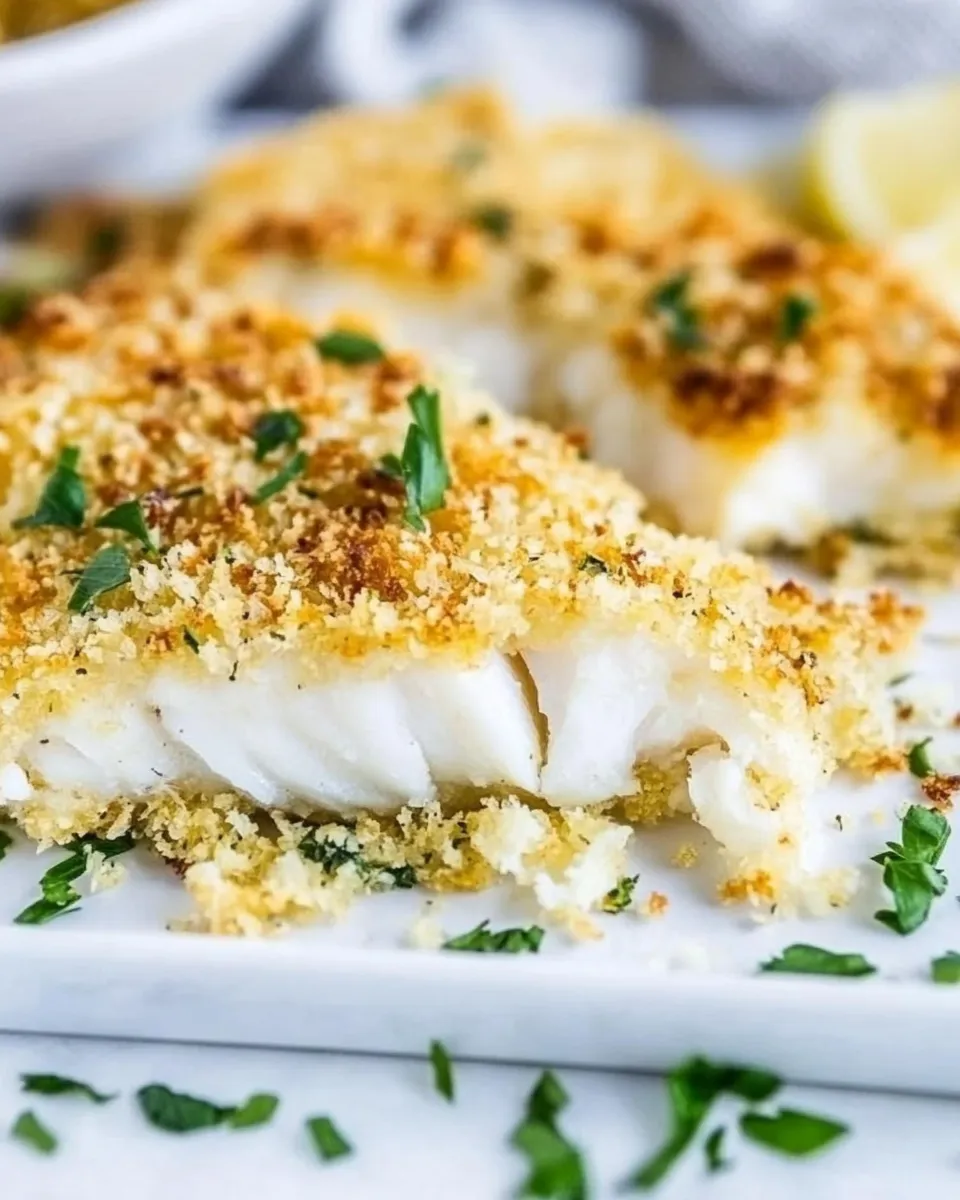 Easy Baked Breaded Tilapia Recipe shot