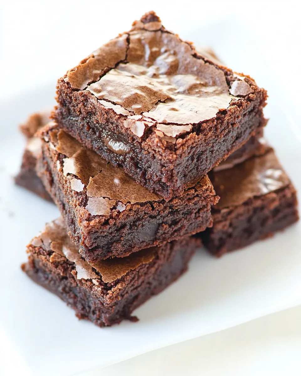 Delicious Baked Brownies image