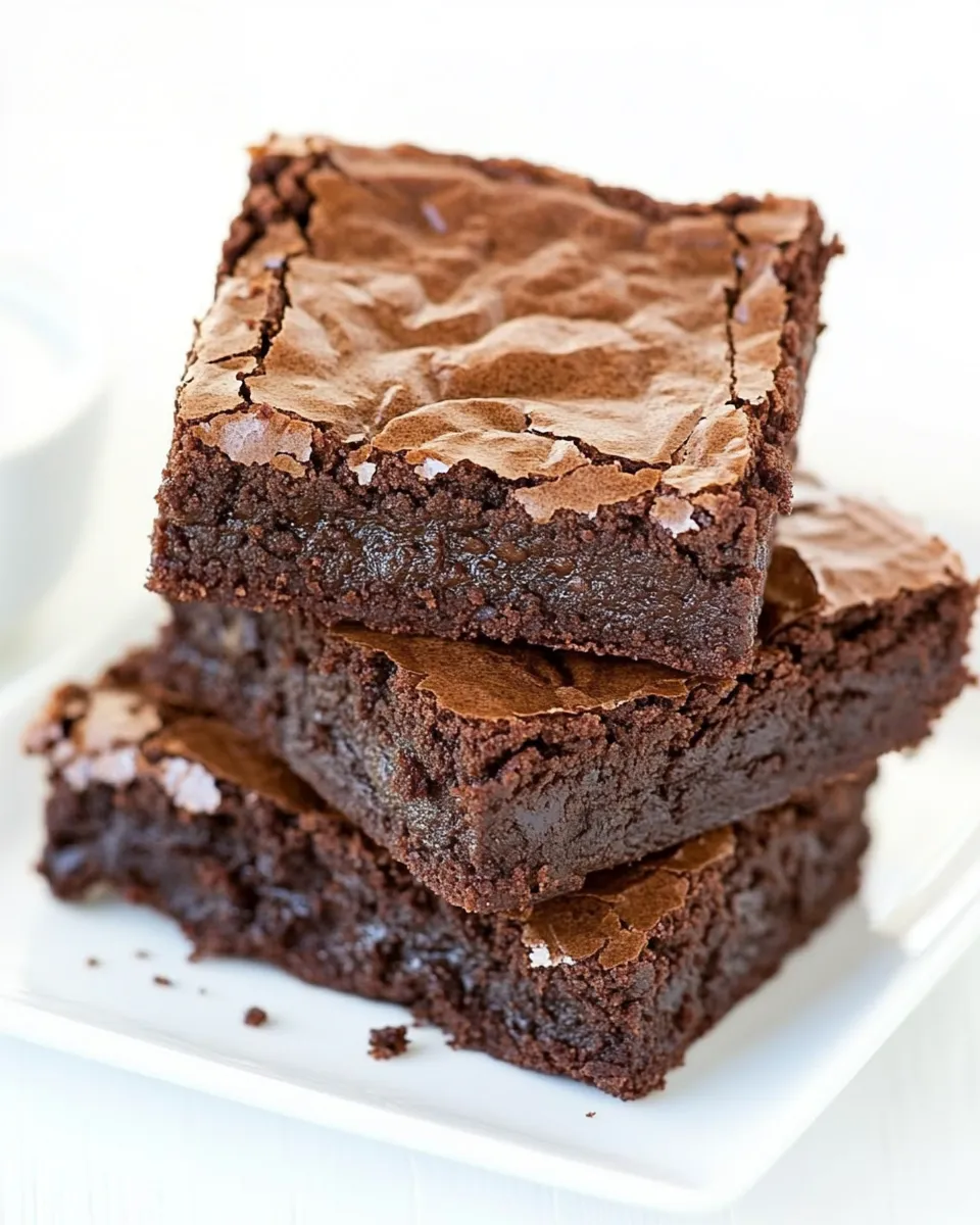 Classic Baked Brownies recipe photo