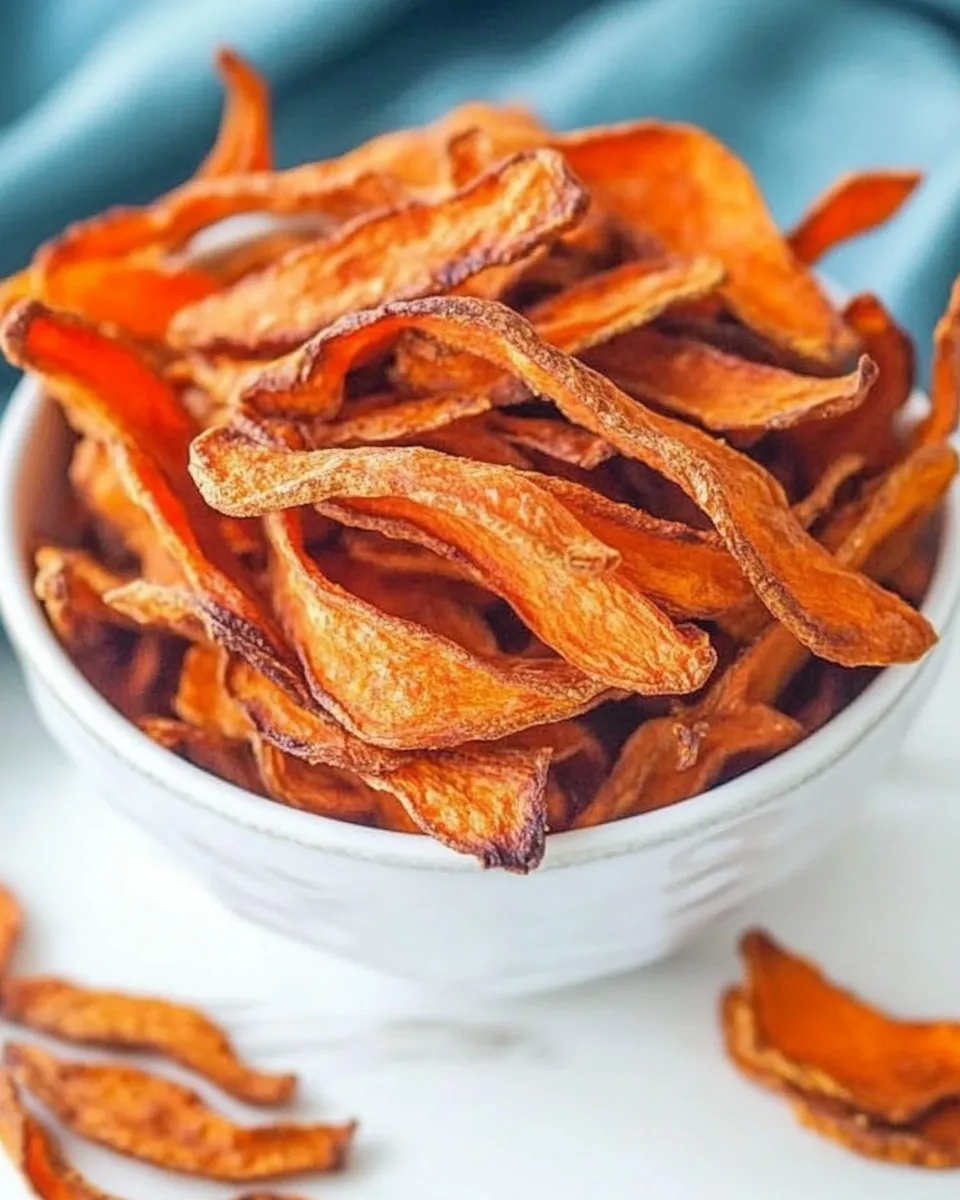 Delicious Baked Carrot Chips image