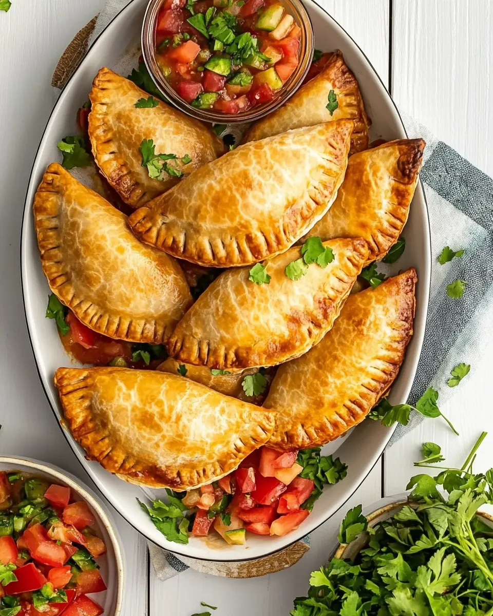Easy Baked Chicken Empanadas recipe photo