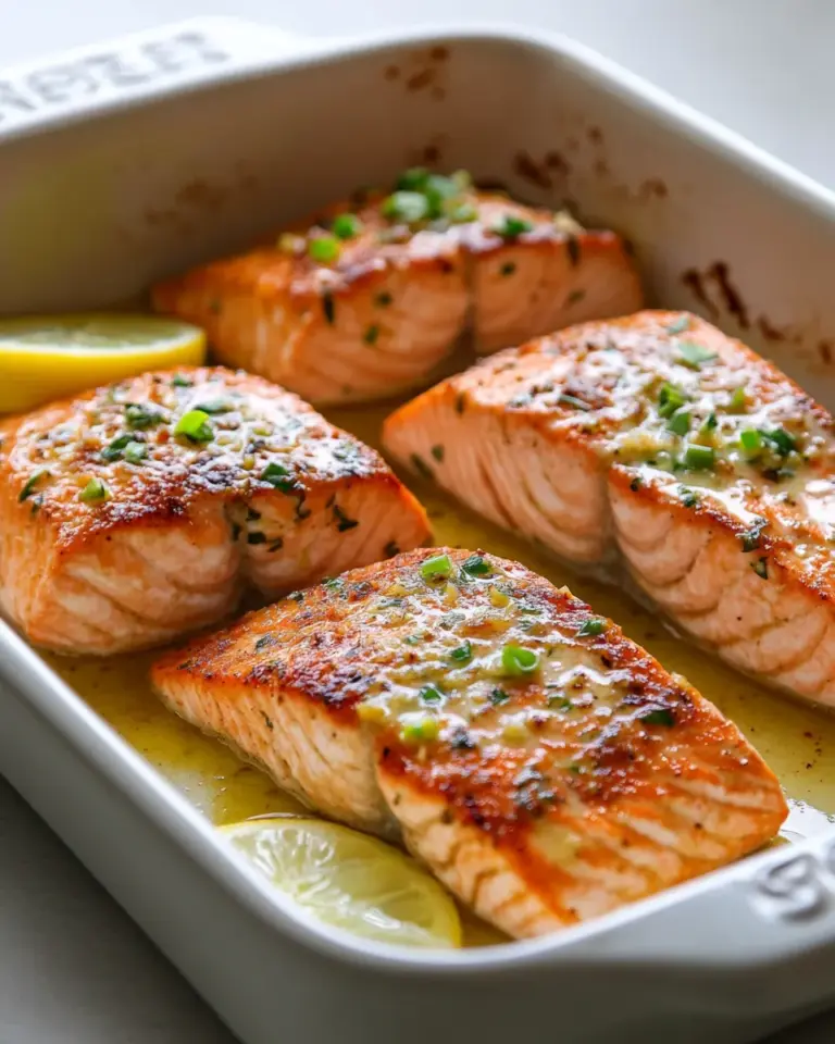 Easy Baked Garlic Butter Salmon photo
