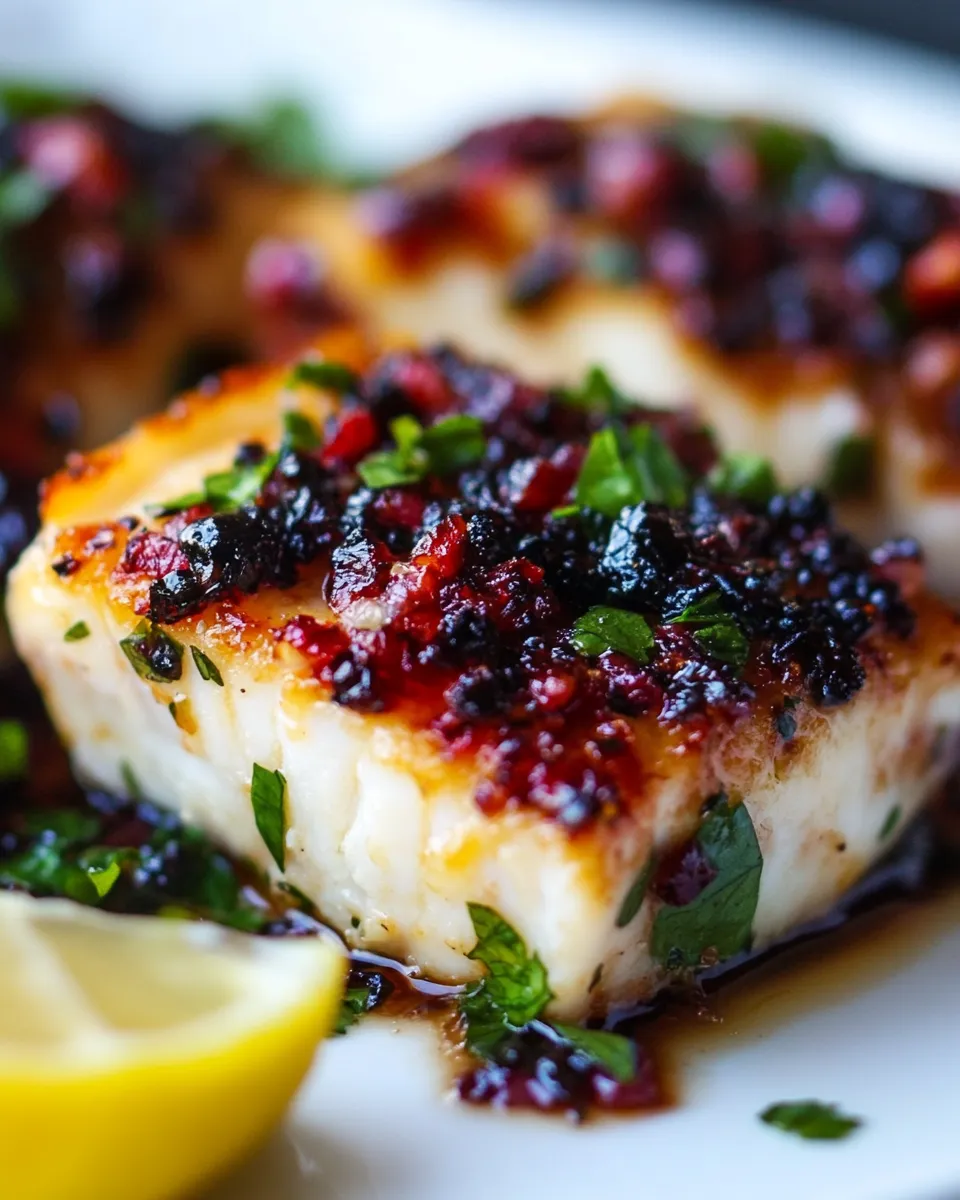 Healthy Baked Mahi Mahi food shot