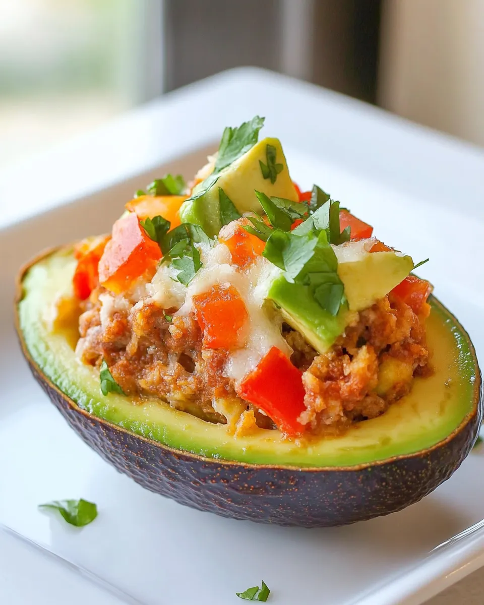 Easy Baked Stuffed Avocado photo