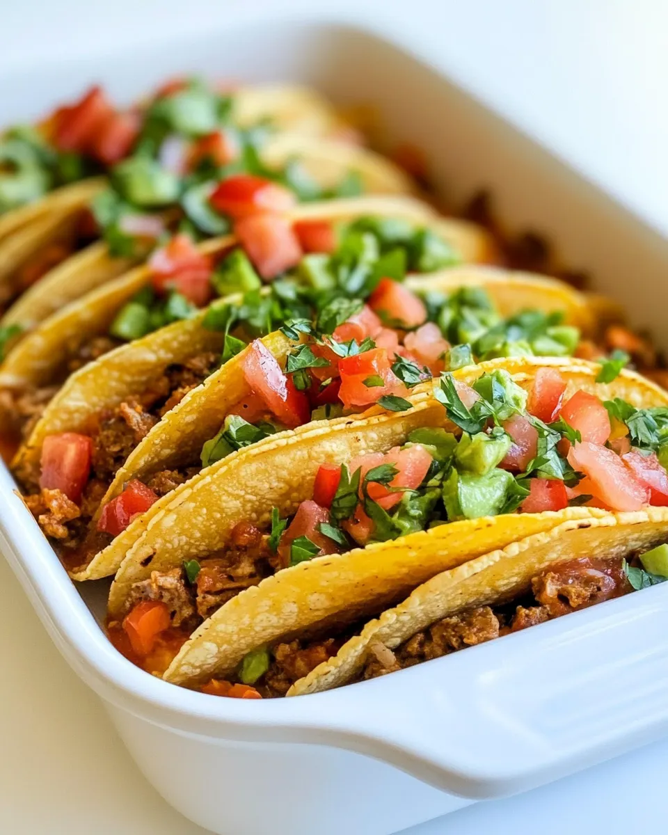 Classic Baked Tacos (Easy Taco Bake) recipe photo