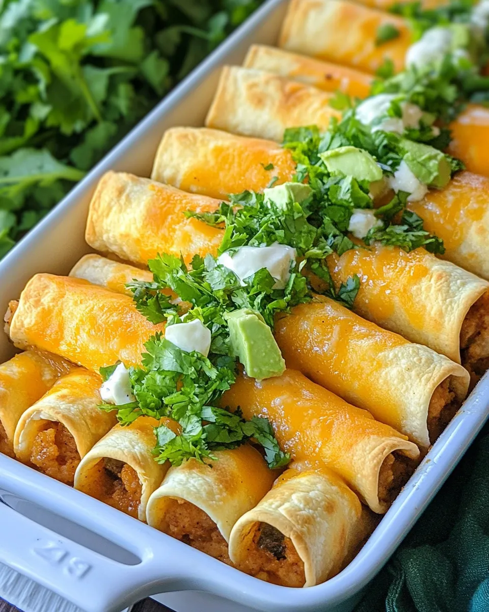 Homemade Baked Taquitos photo