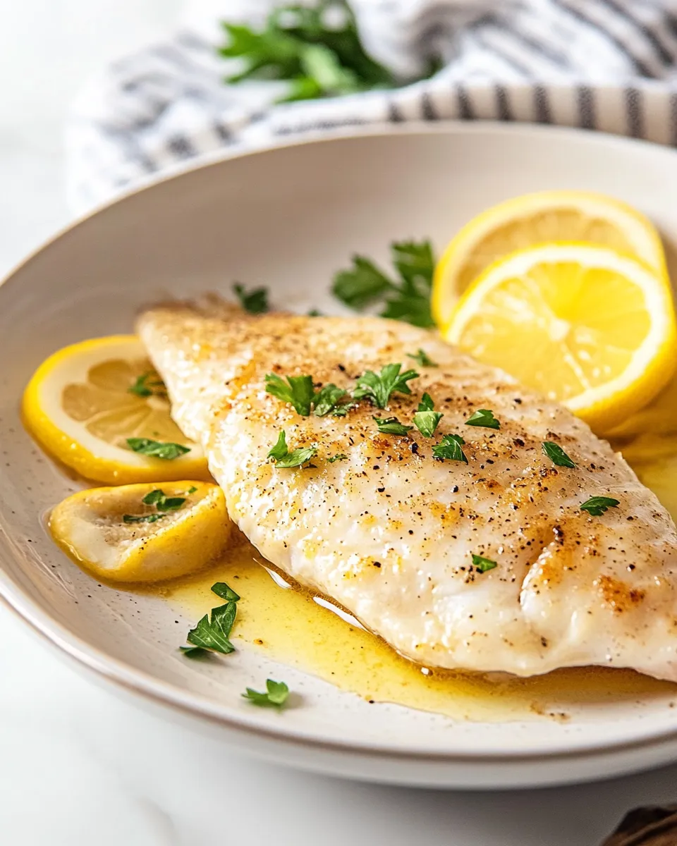 Homemade Baked Tilapia recipe photo