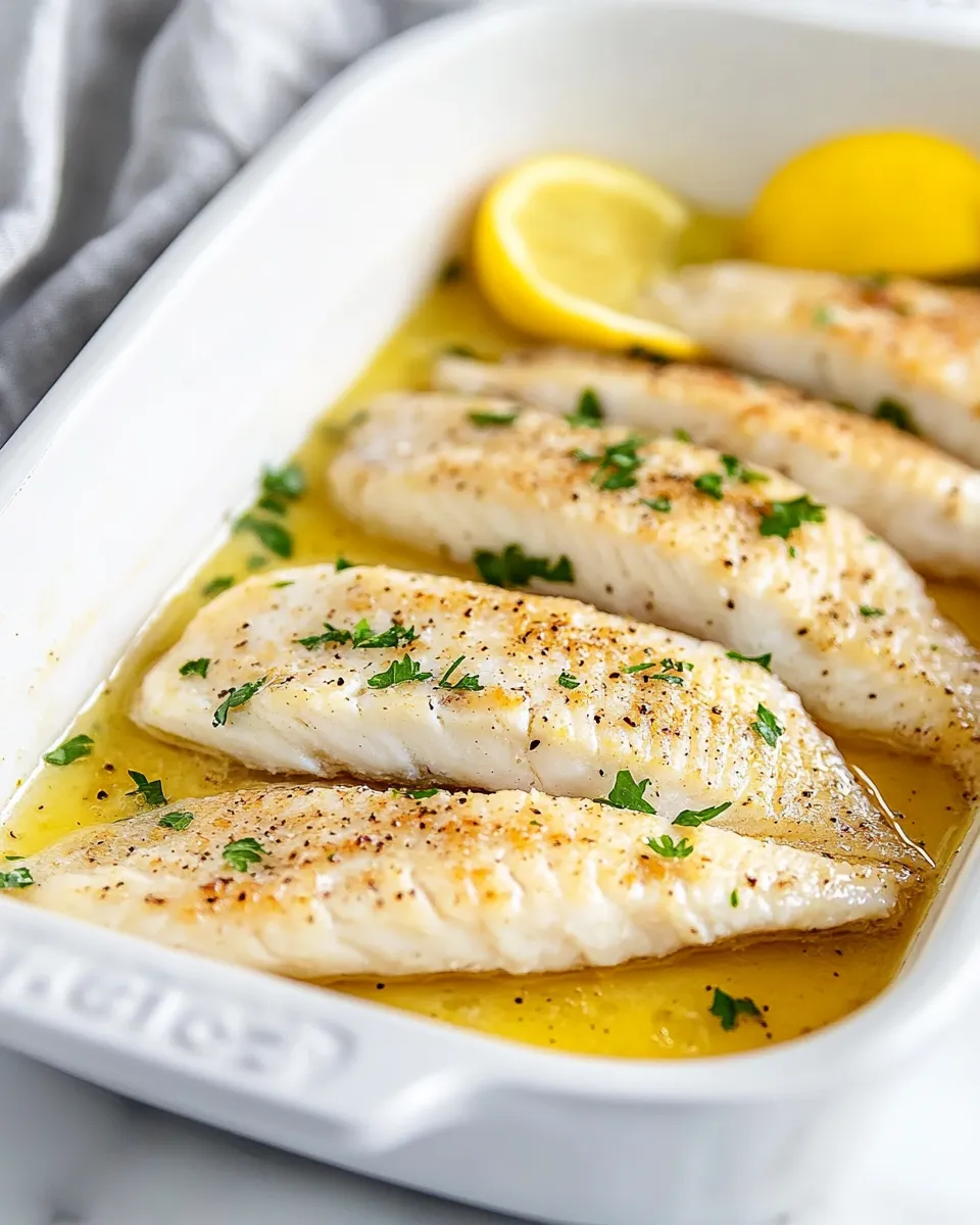 Classic Baked Tilapia dish photo