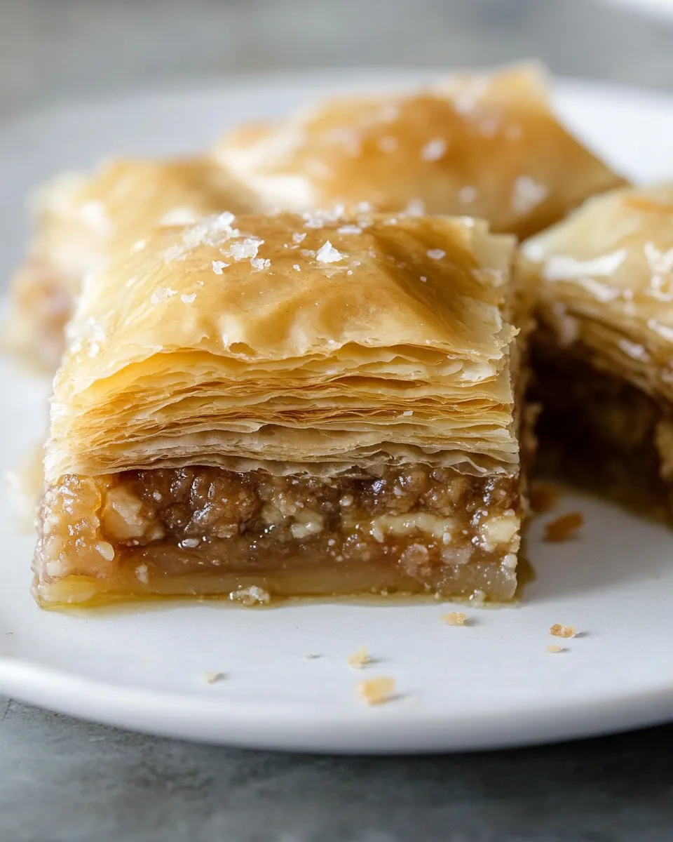 Easy Baklava recipe photo