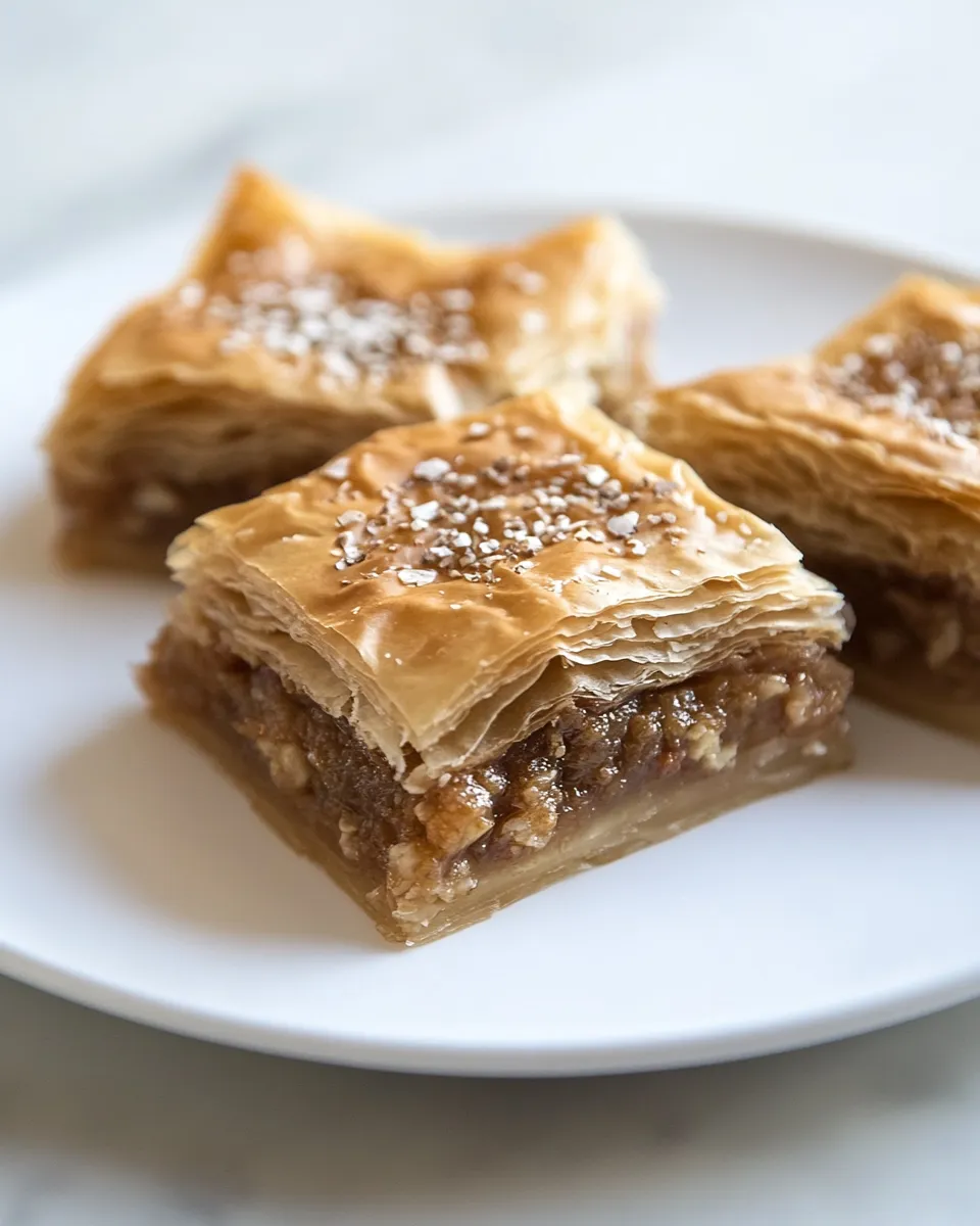 Delicious Baklava shot
