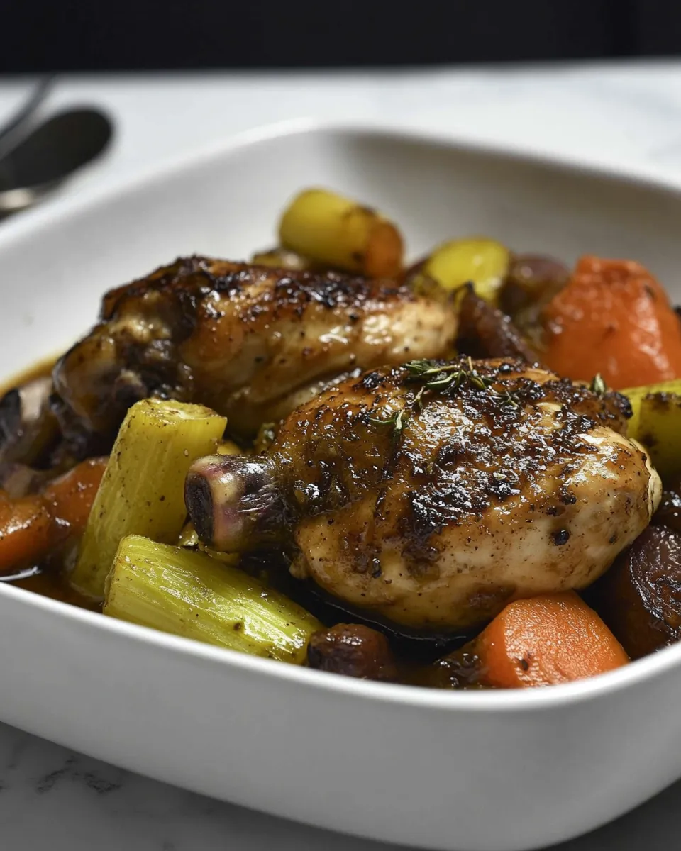 Delicious Balsamic Chicken and Vegetables Recipe dish photo