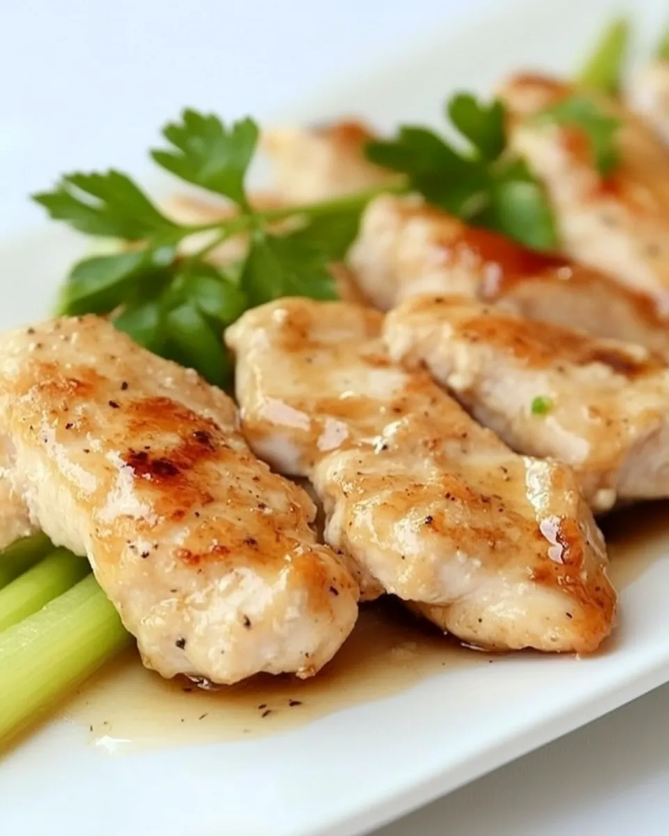 Homemade Balsamic Glazed Chicken Tenders recipe photo