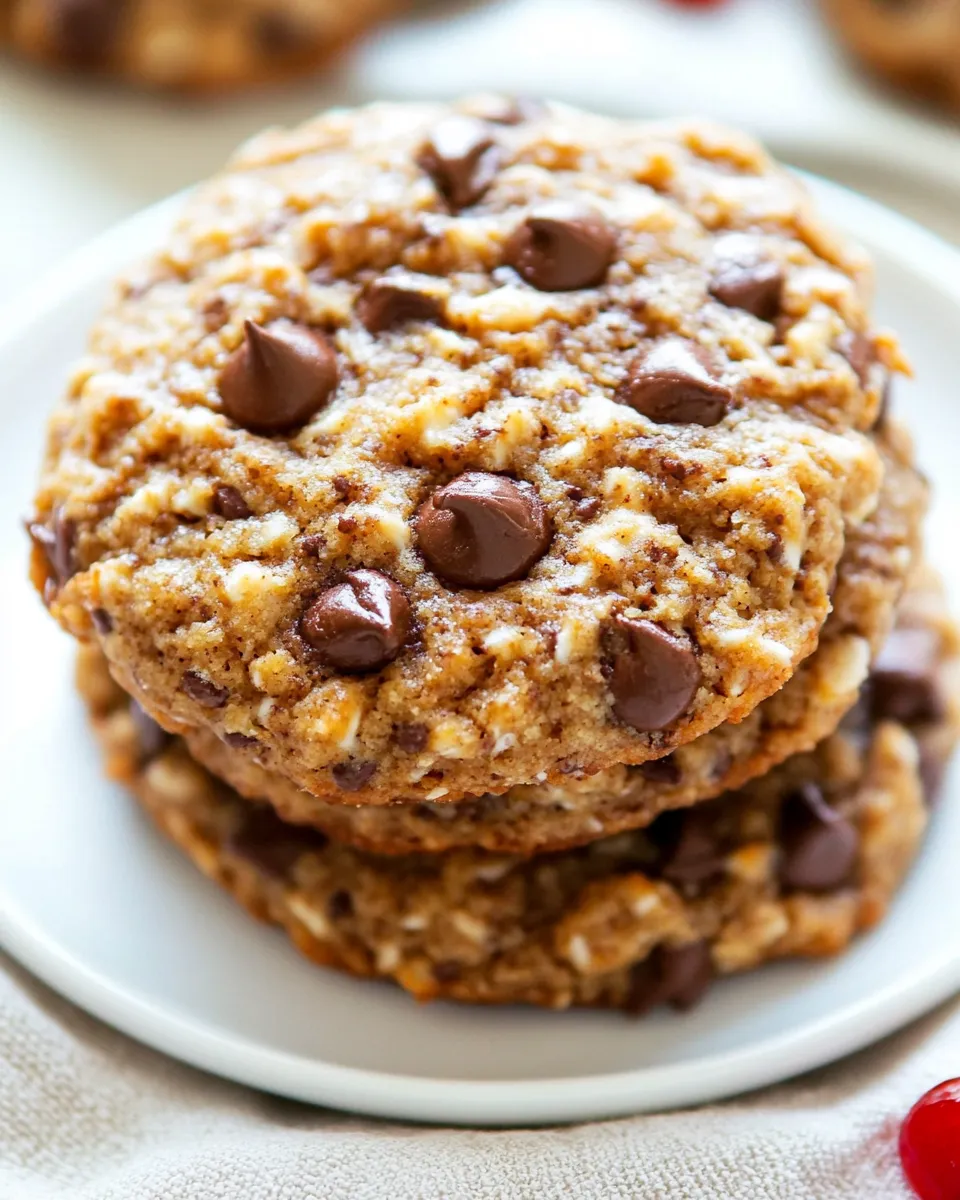 Delicious Banana Bread Breakfast Cookies image