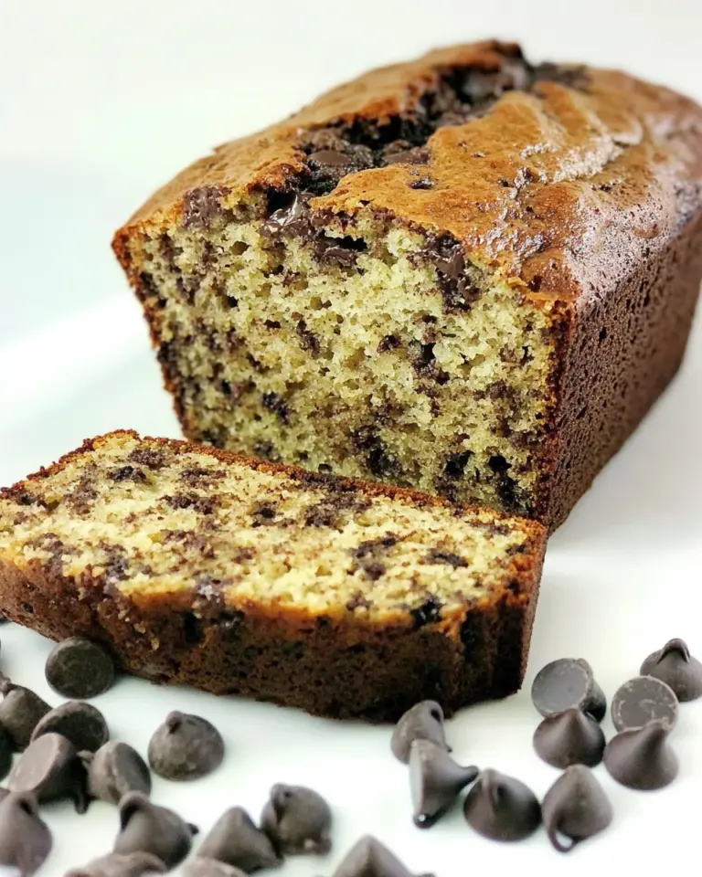 Homemade Banana Chocolate Chip Bread photo