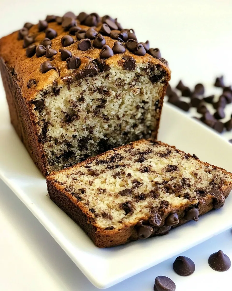 Easy Banana Chocolate Chip Bread recipe photo