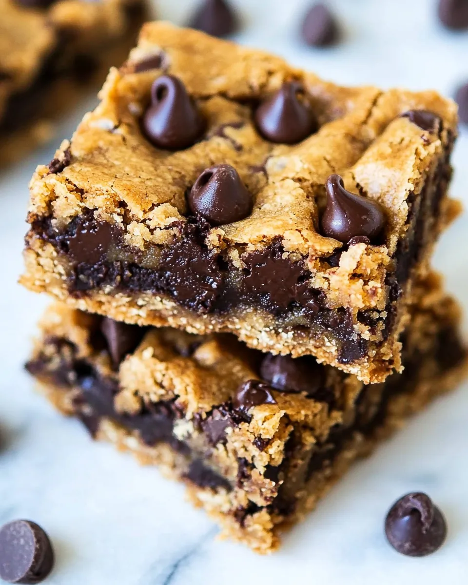Classic Banana Chocolate Chip Cookie Bars image
