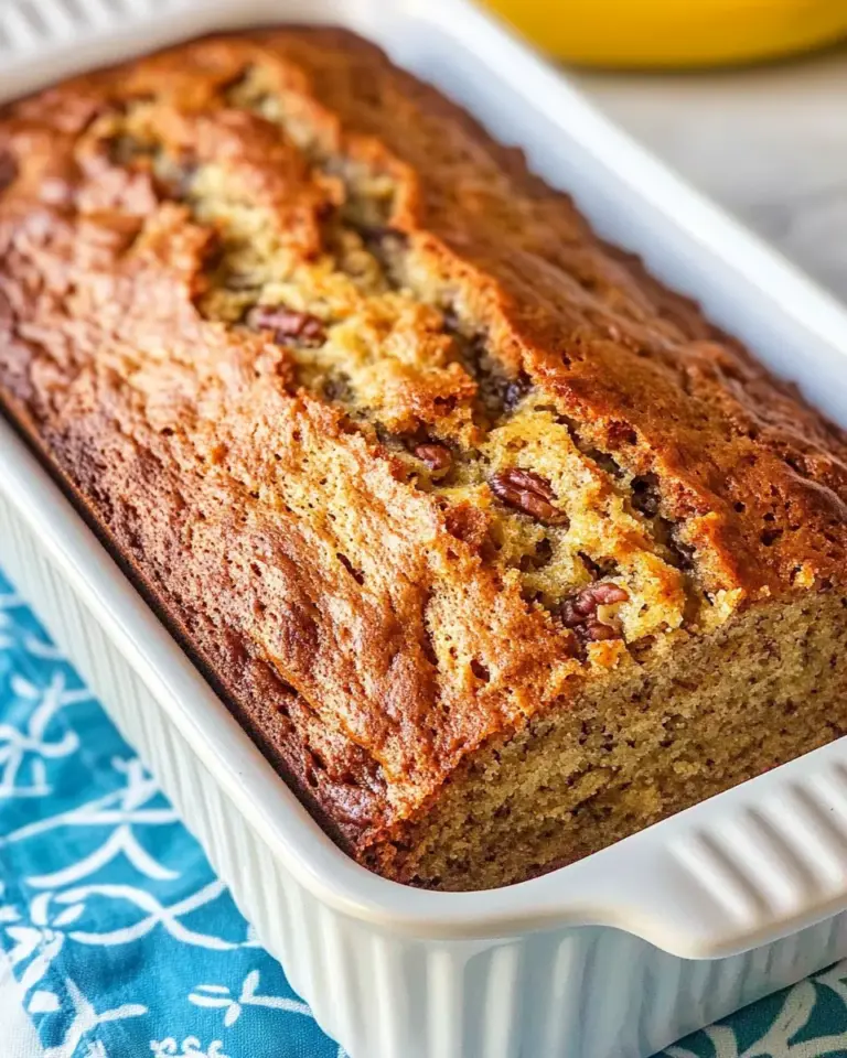 Homemade Banana Nut Bread Recipe photo