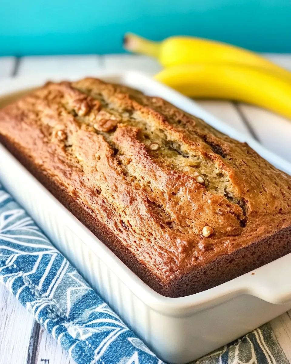 Classic Banana Nut Bread Recipe image