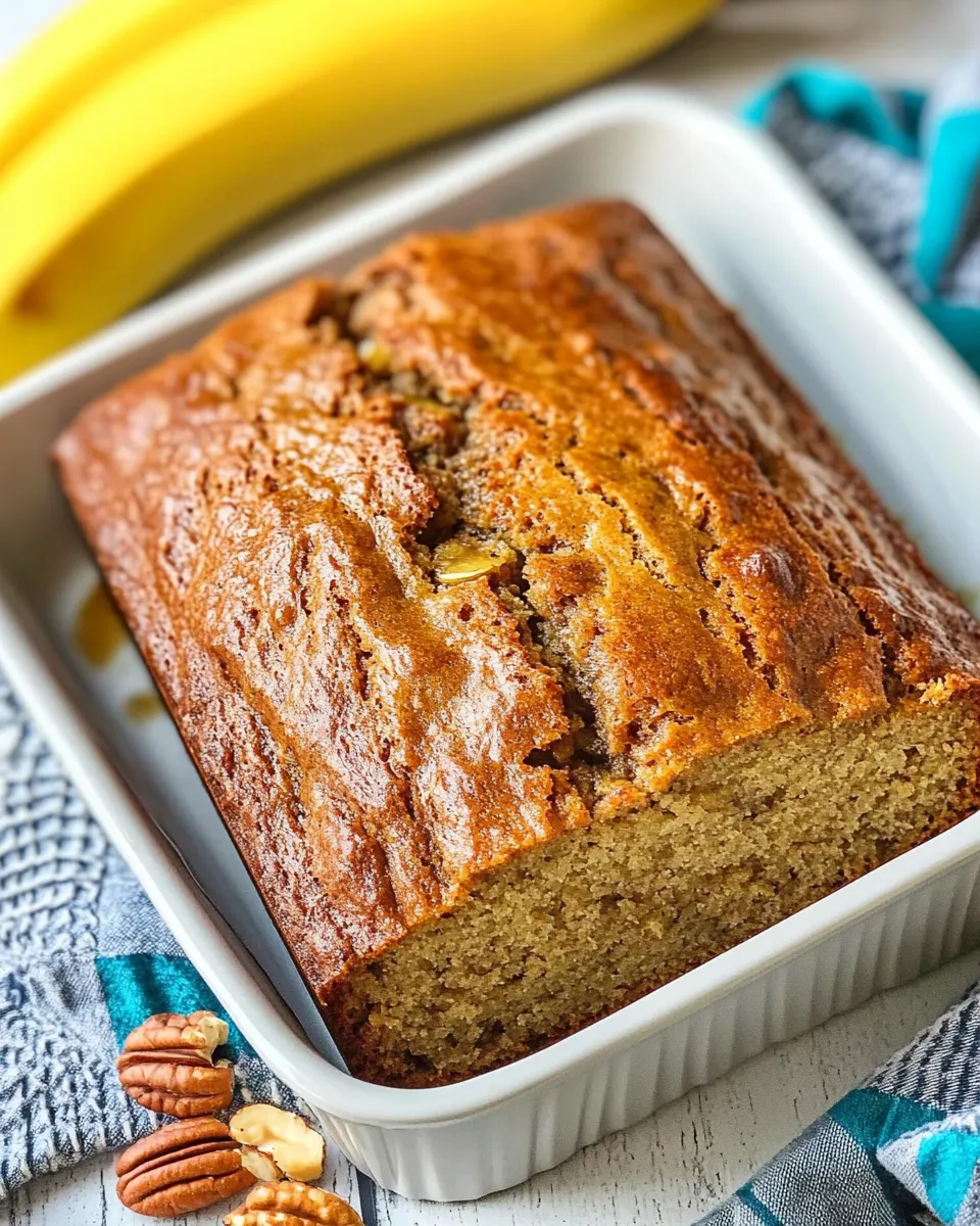 Delicious Banana Nut Bread Recipe dish photo