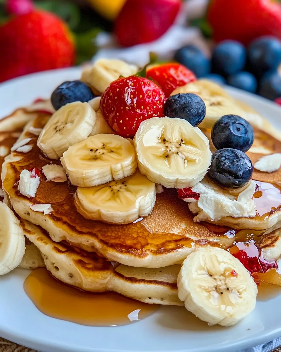 Easy Banana Pancake Recipe photo