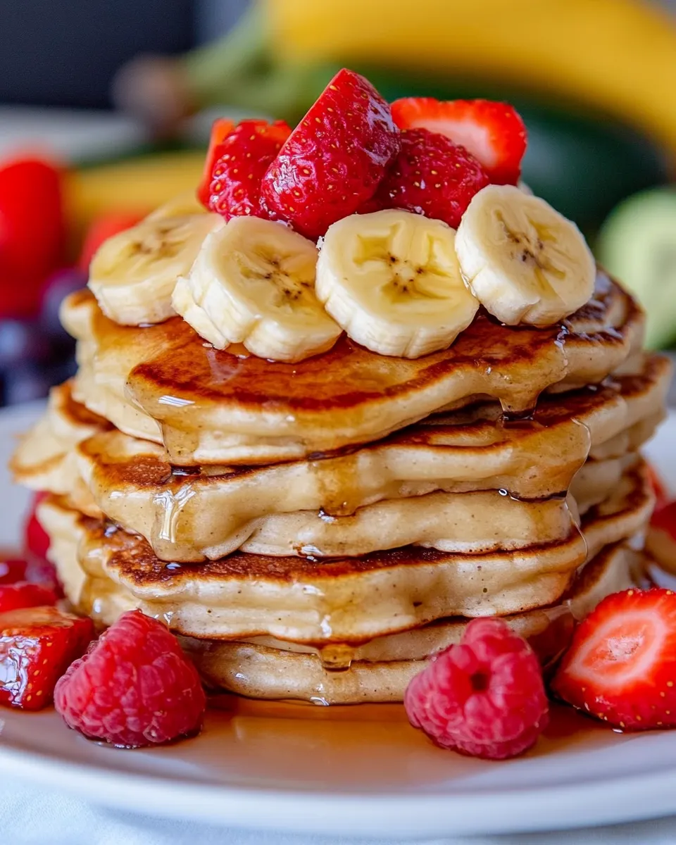 Classic Banana Pancake Recipe dish photo