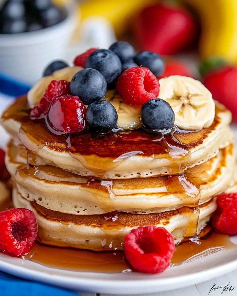 Quick Banana Pancake Recipe recipe image