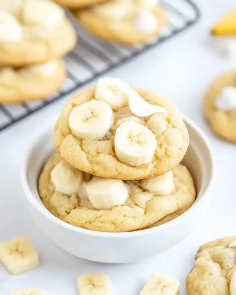 Homemade Banana Pudding Cookies photo