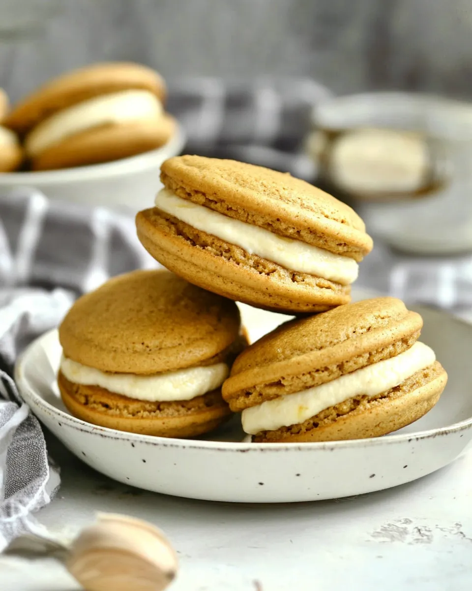 Homemade Banana Whoopie Pies recipe photo