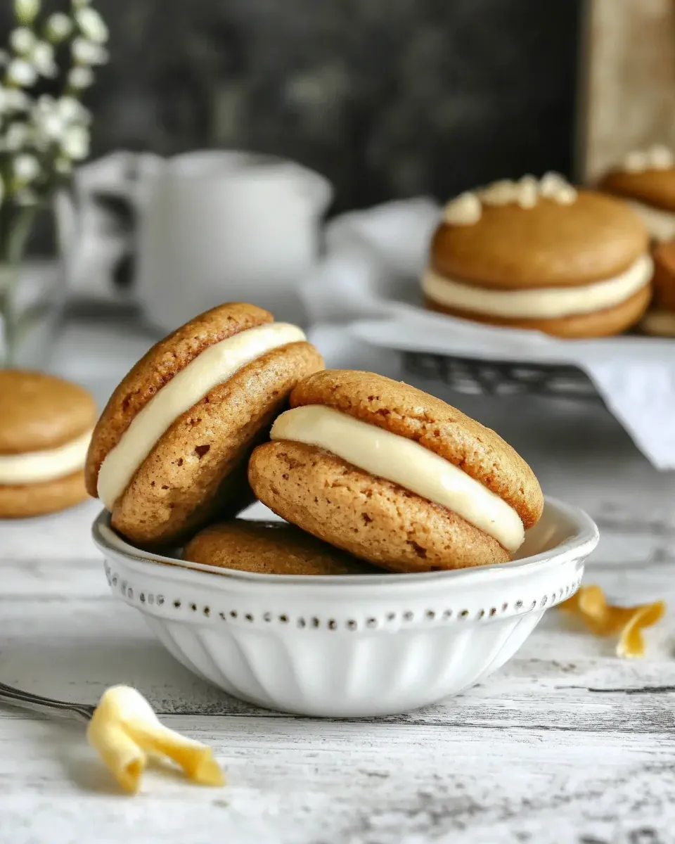 Classic Banana Whoopie Pies dish photo