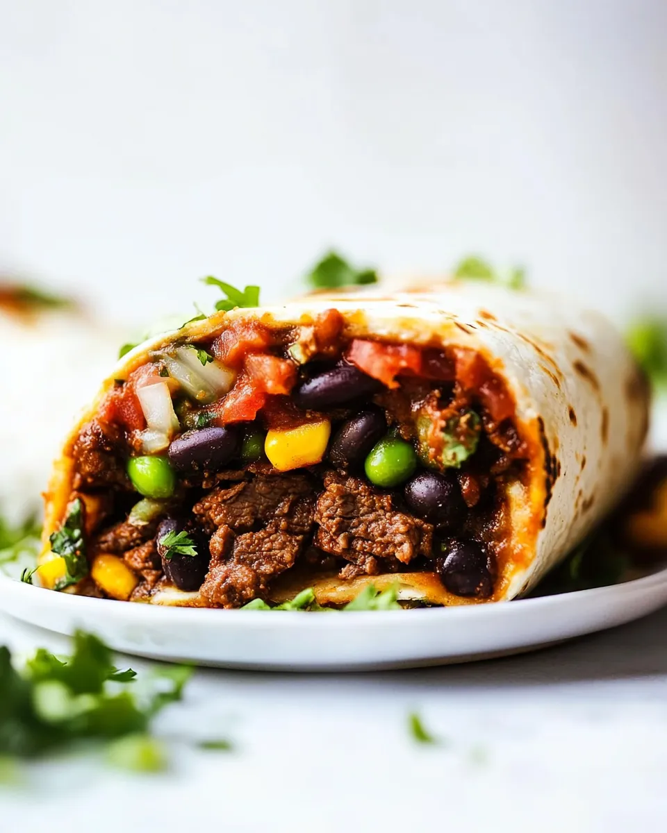 Classic Beef Burrito Recipe image