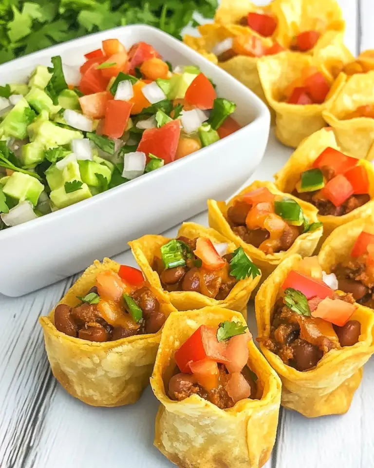 Homemade Beef & Bean Taco Bites photo