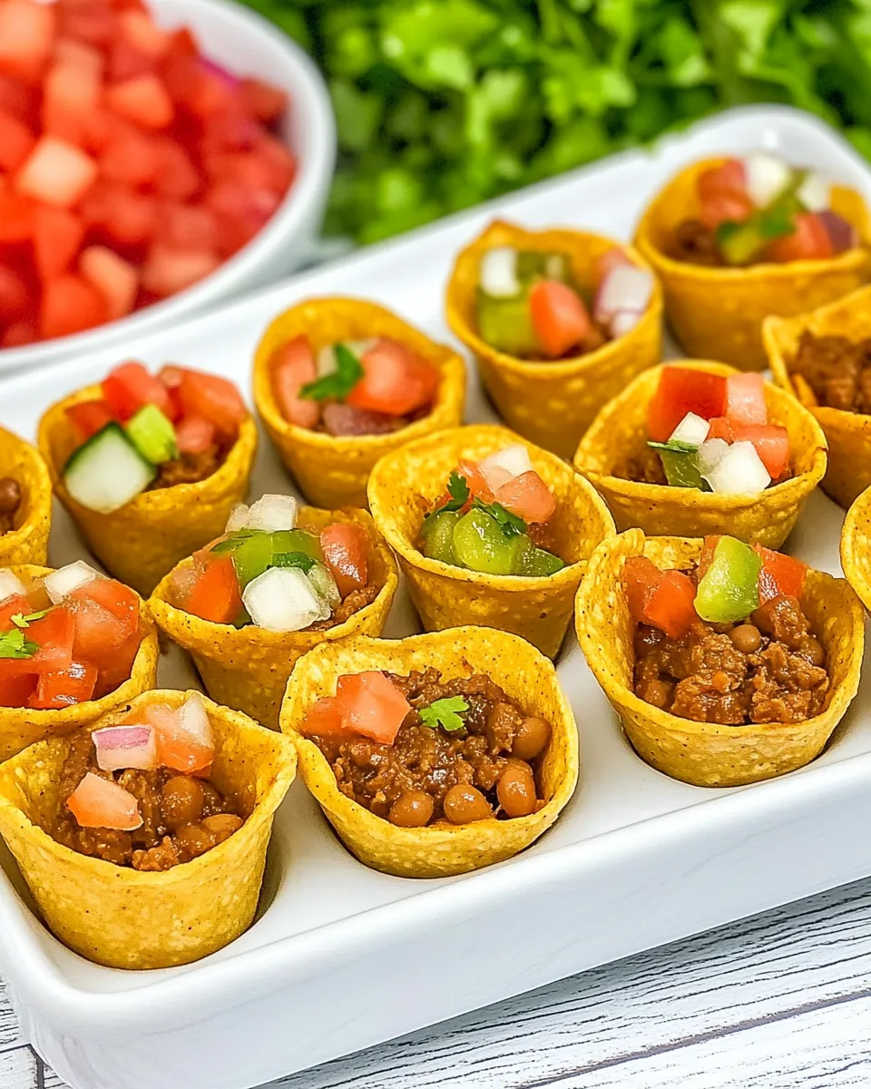 Classic Beef & Bean Taco Bites image