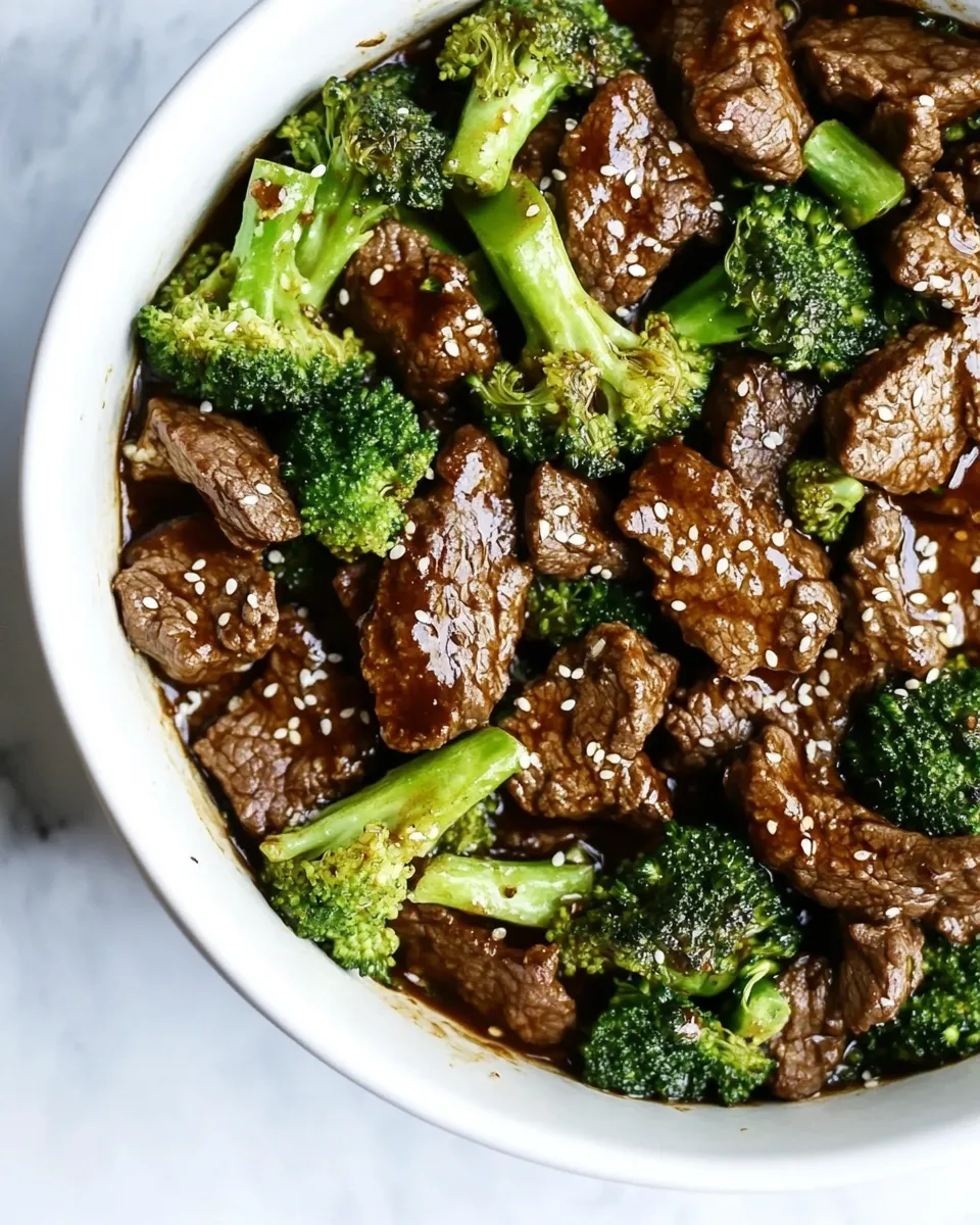 Homemade Beef and Broccoli Recipe photo