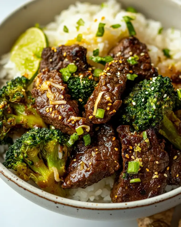 Easy Beef and Broccoli with Coconut Lime Rice photo