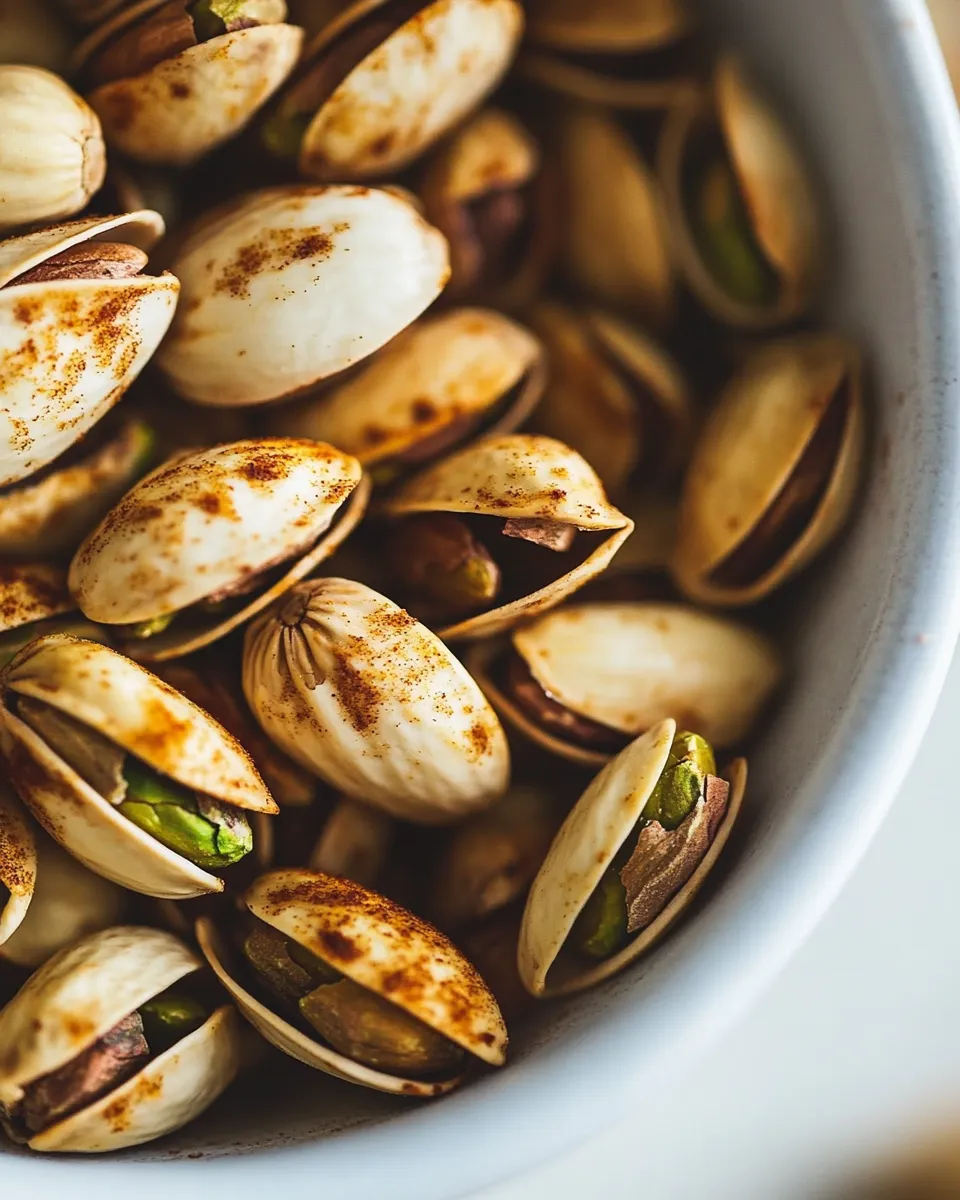 Savory Berbere Roasted Pistachios recipe photo