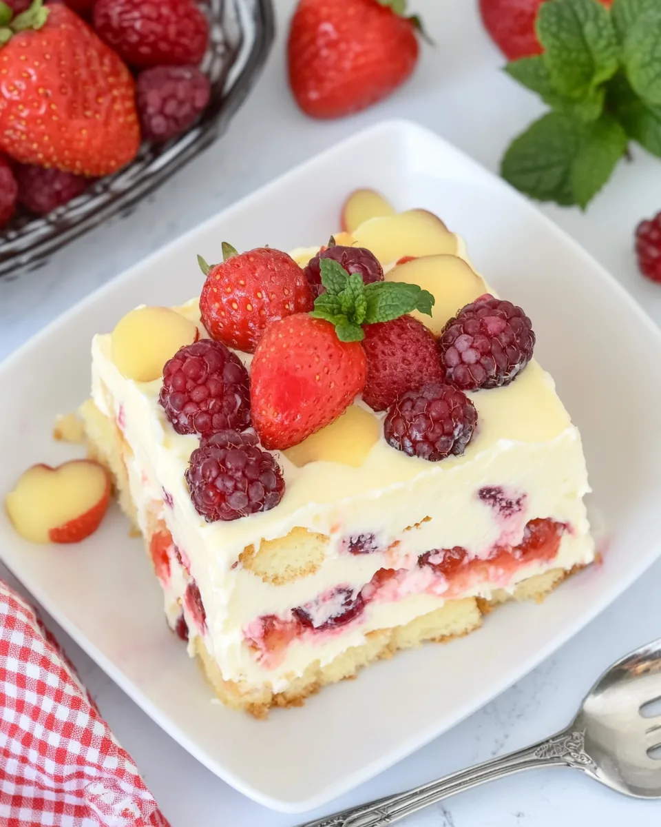 Easy Berry Tiramisu with Grand Marnier recipe photo