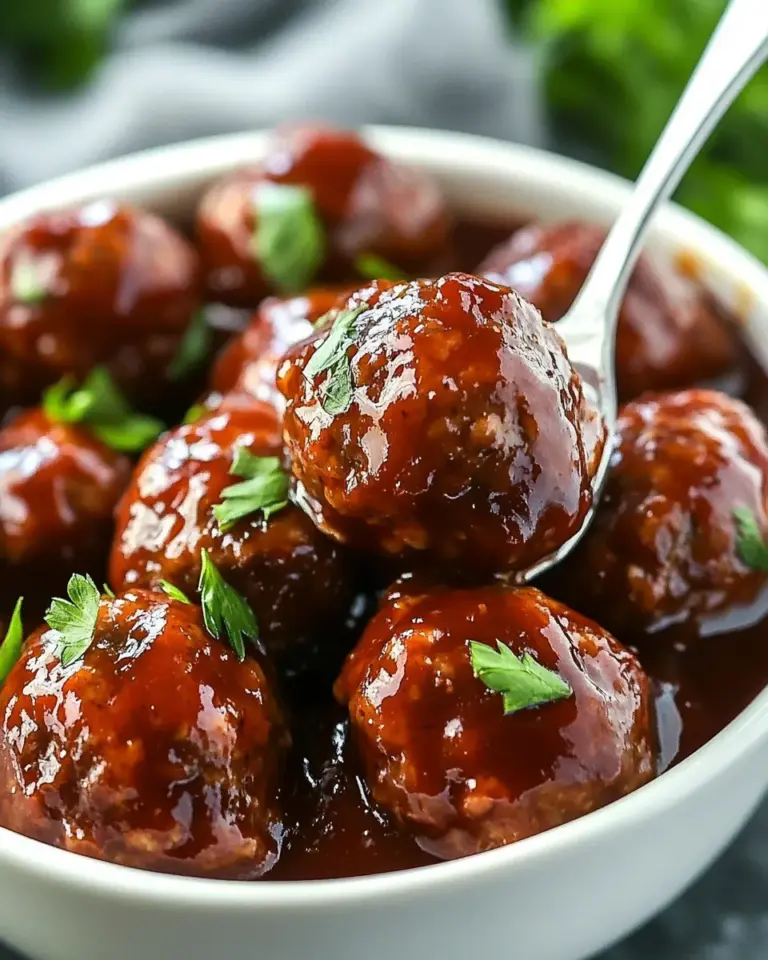Homemade Best BBQ Crockpot Meatballs photo