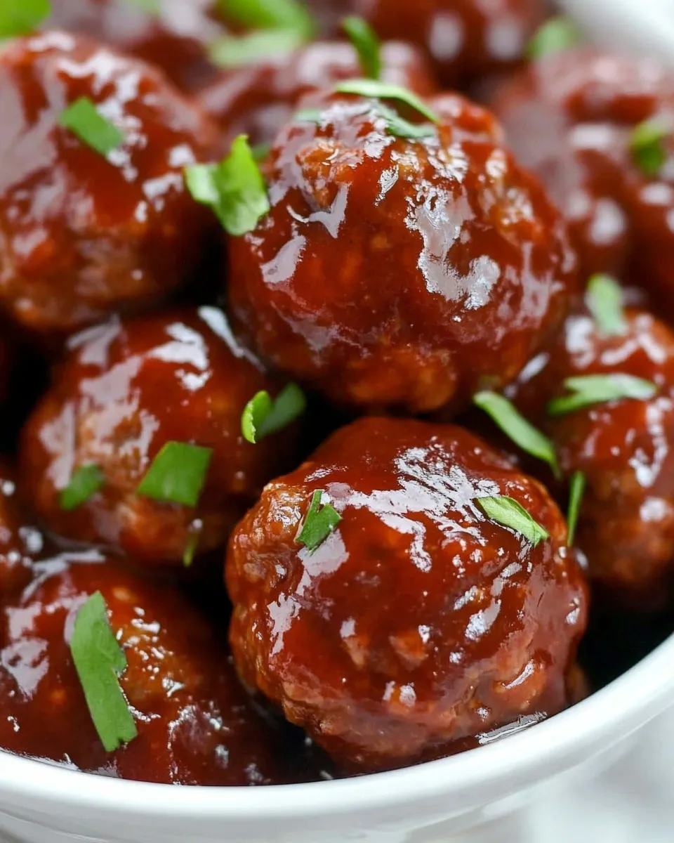 Classic Best BBQ Crockpot Meatballs image